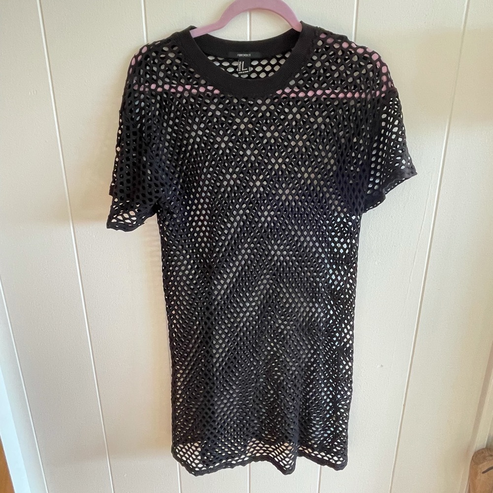 Forever 21 black cover up size medium